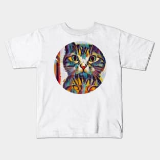 Family-Friendly floppy cat Kids T-Shirt